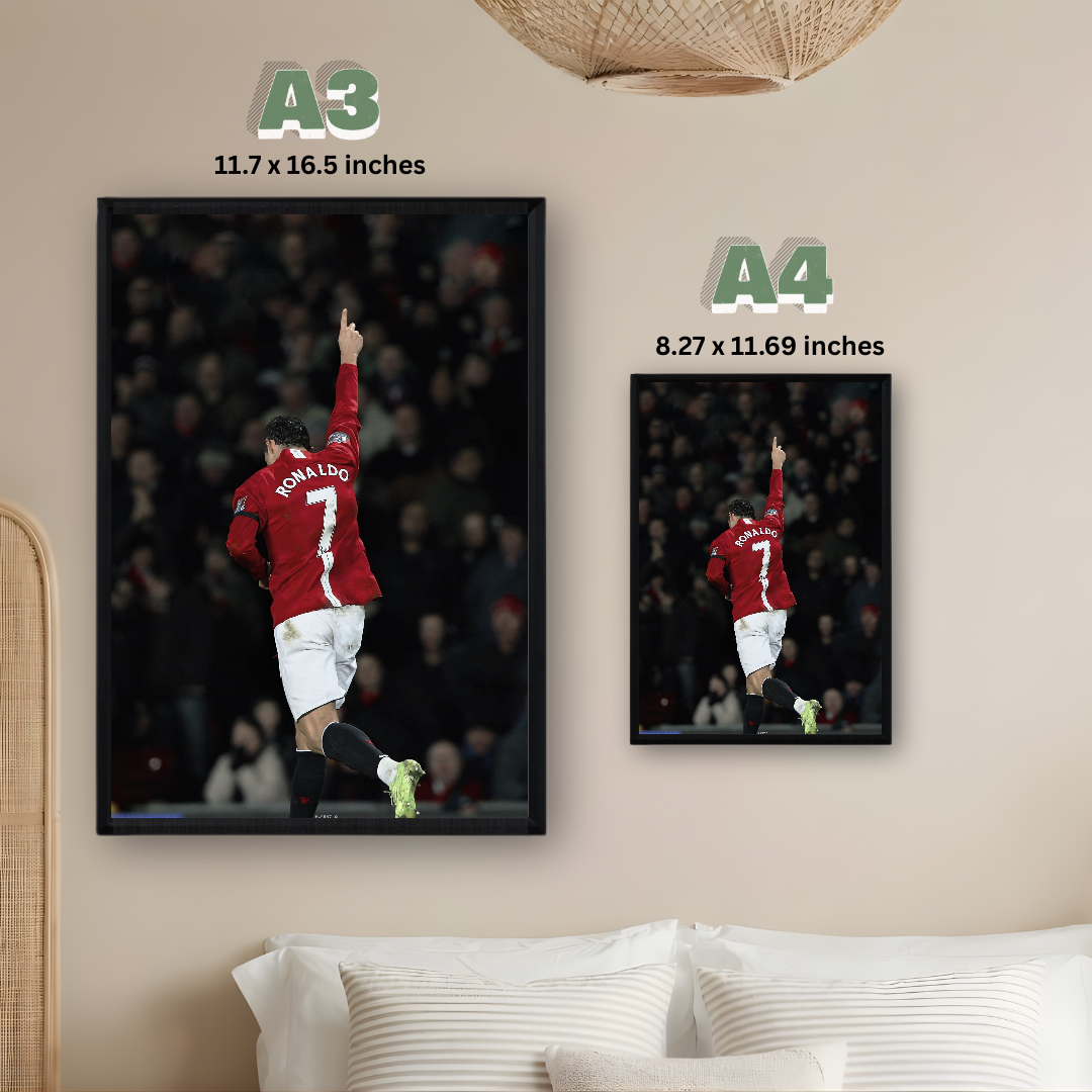 Cristiano Ronaldo Poster – Modern Room Decor