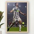 Cristiano Ronaldo Framed Print – Aesthetic Wall Decor
