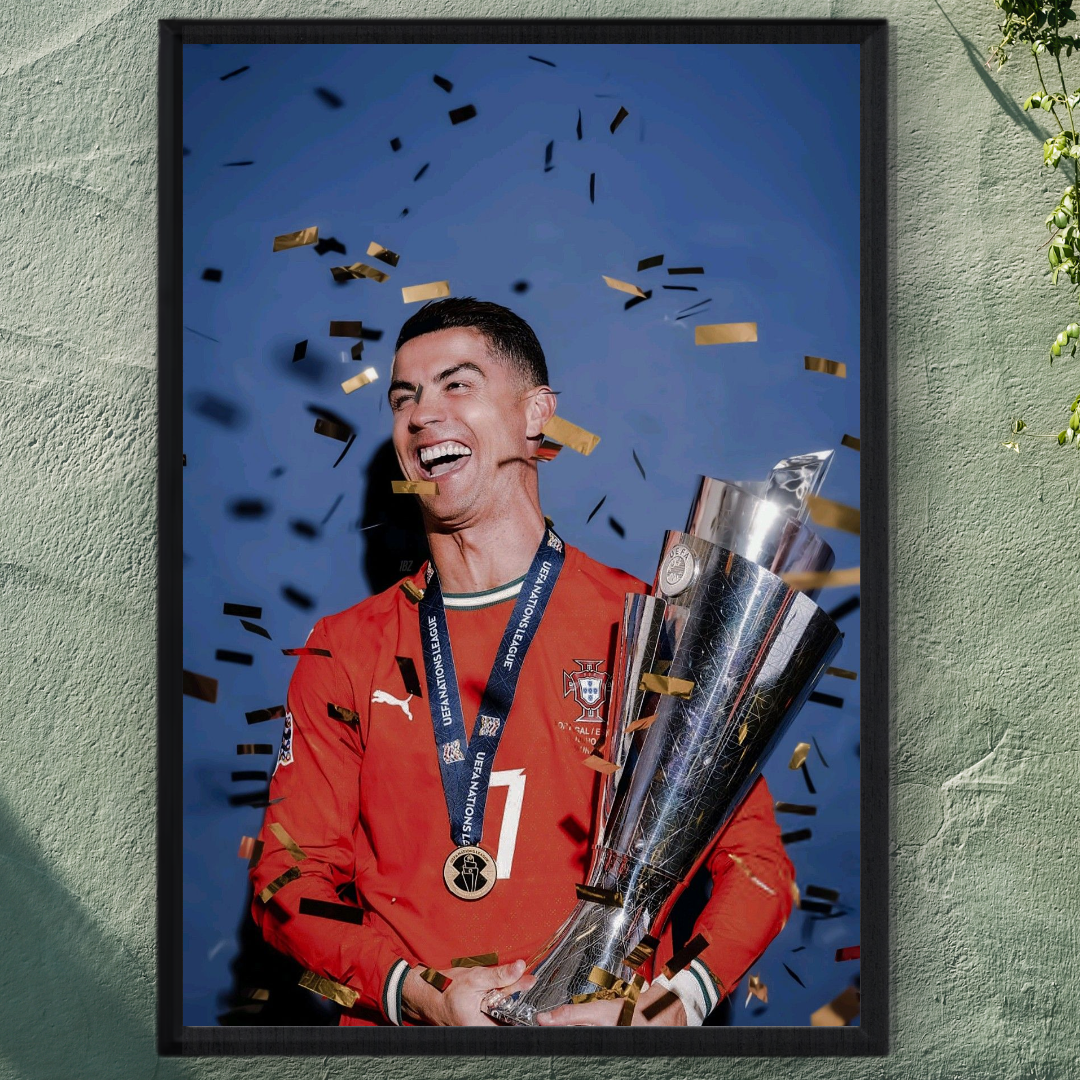 Cristiano Ronaldo Poster – Modern Room Decor
