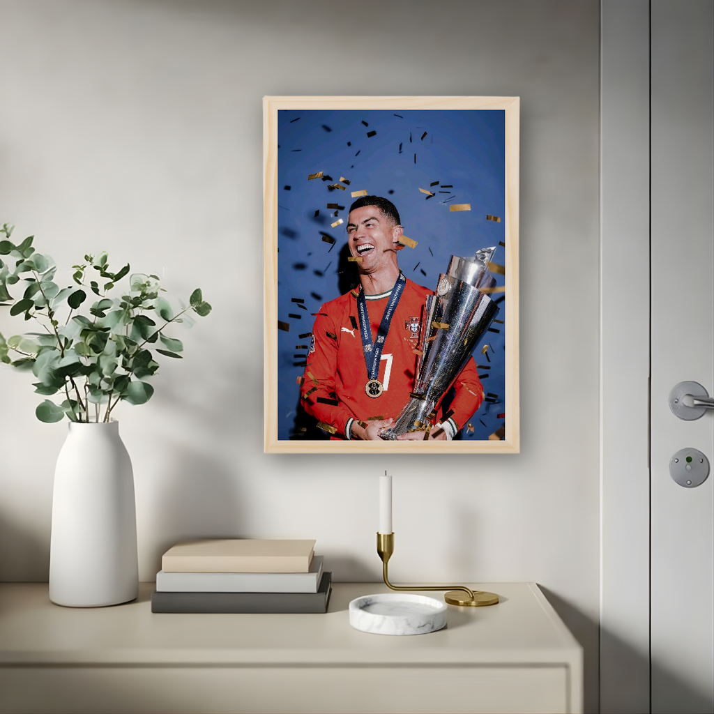 Cristiano Ronaldo Poster – Modern Room Decor