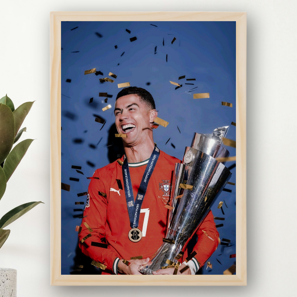 Cristiano Ronaldo Poster – Modern Room Decor