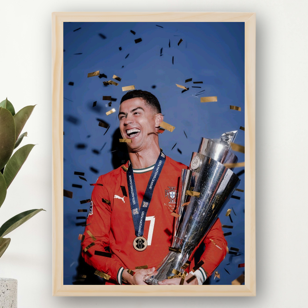 Cristiano Ronaldo Poster – Modern Room Decor