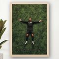 Cristiano Ronaldo Framed Print – Aesthetic Wall Decor