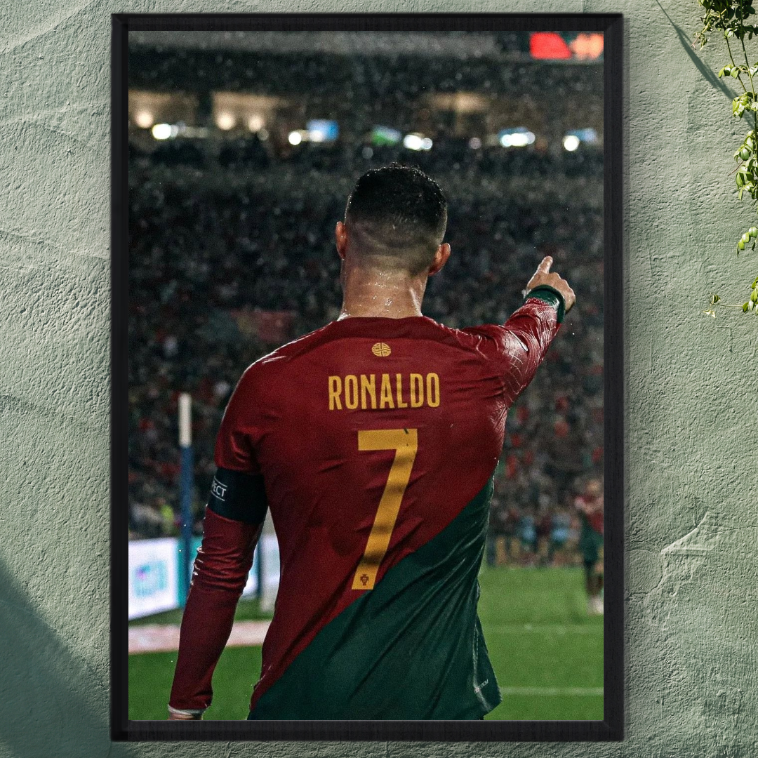 Cristiano Ronaldo Poster – Modern Room Decor