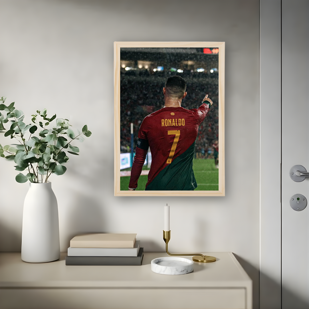 Cristiano Ronaldo Poster – Modern Room Decor