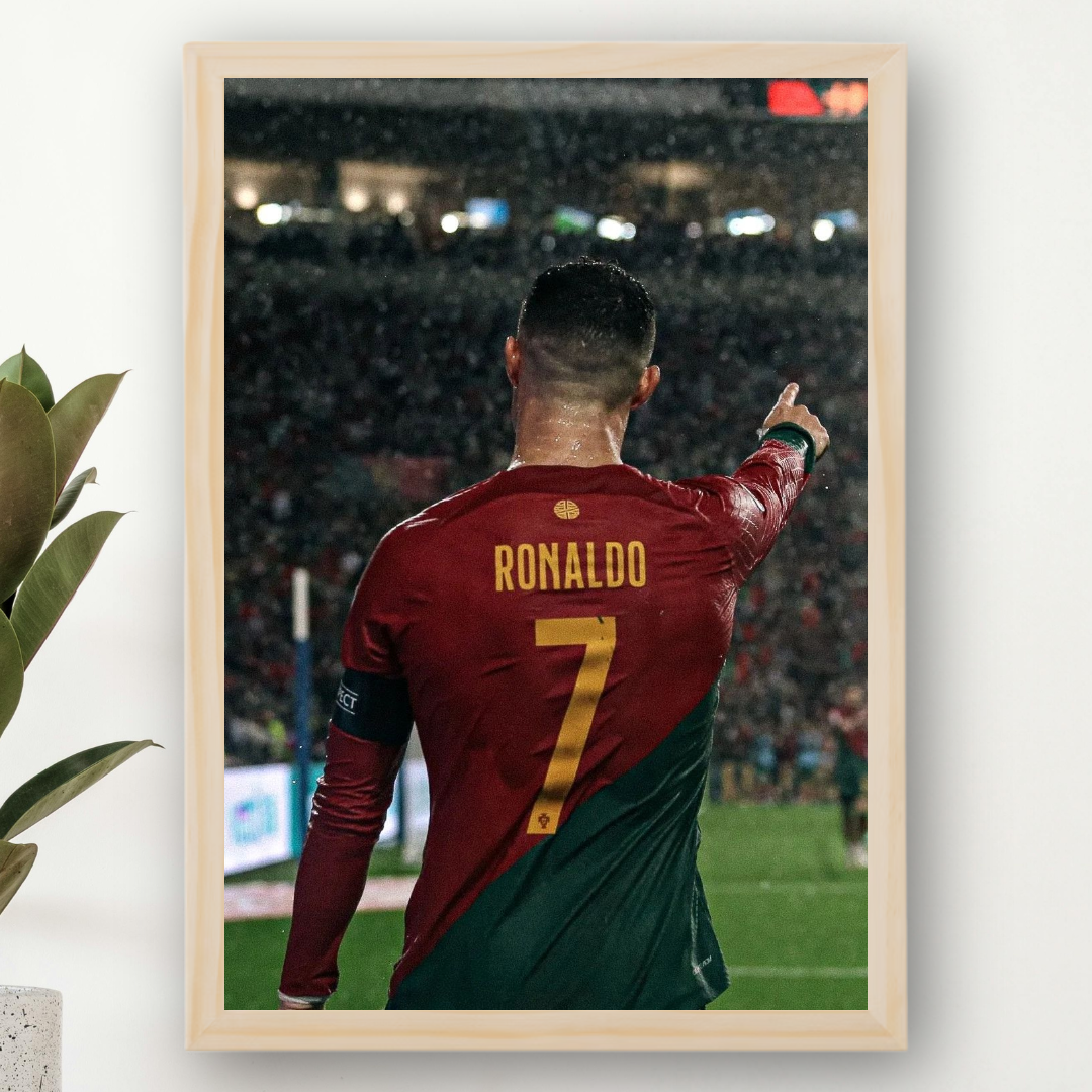 Cristiano Ronaldo Poster – Modern Room Decor