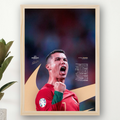 Cristiano Ronaldo Poster – Modern Room Decor