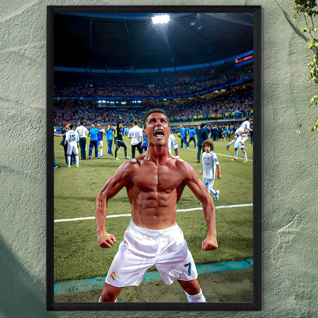 Cristiano Ronaldo Poster – Modern Room Decor