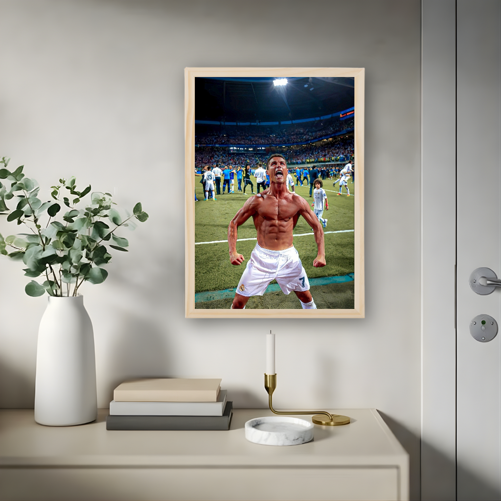 Cristiano Ronaldo Poster – Modern Room Decor