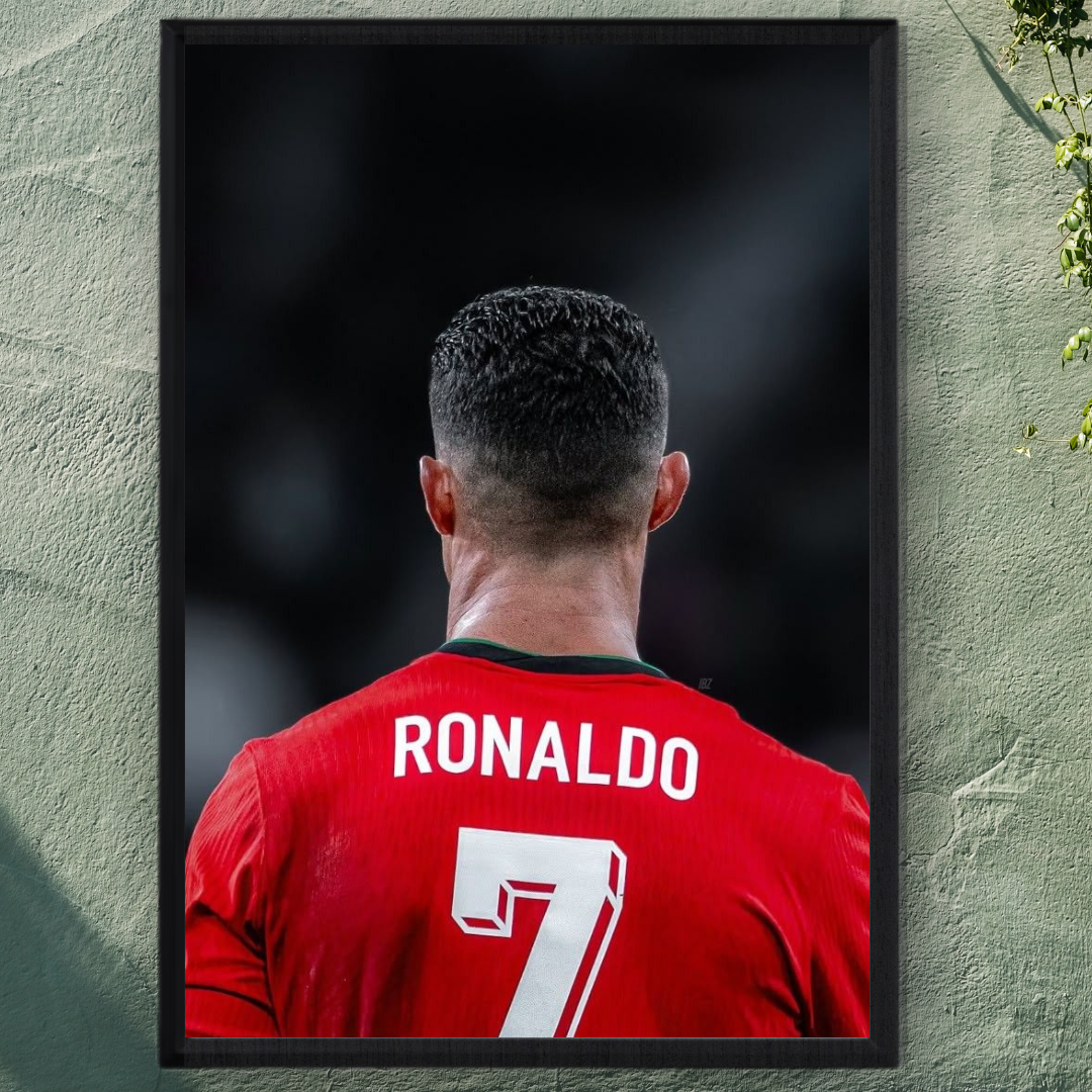 Cristiano Ronaldo Framed Poster – Premium Wall Art
