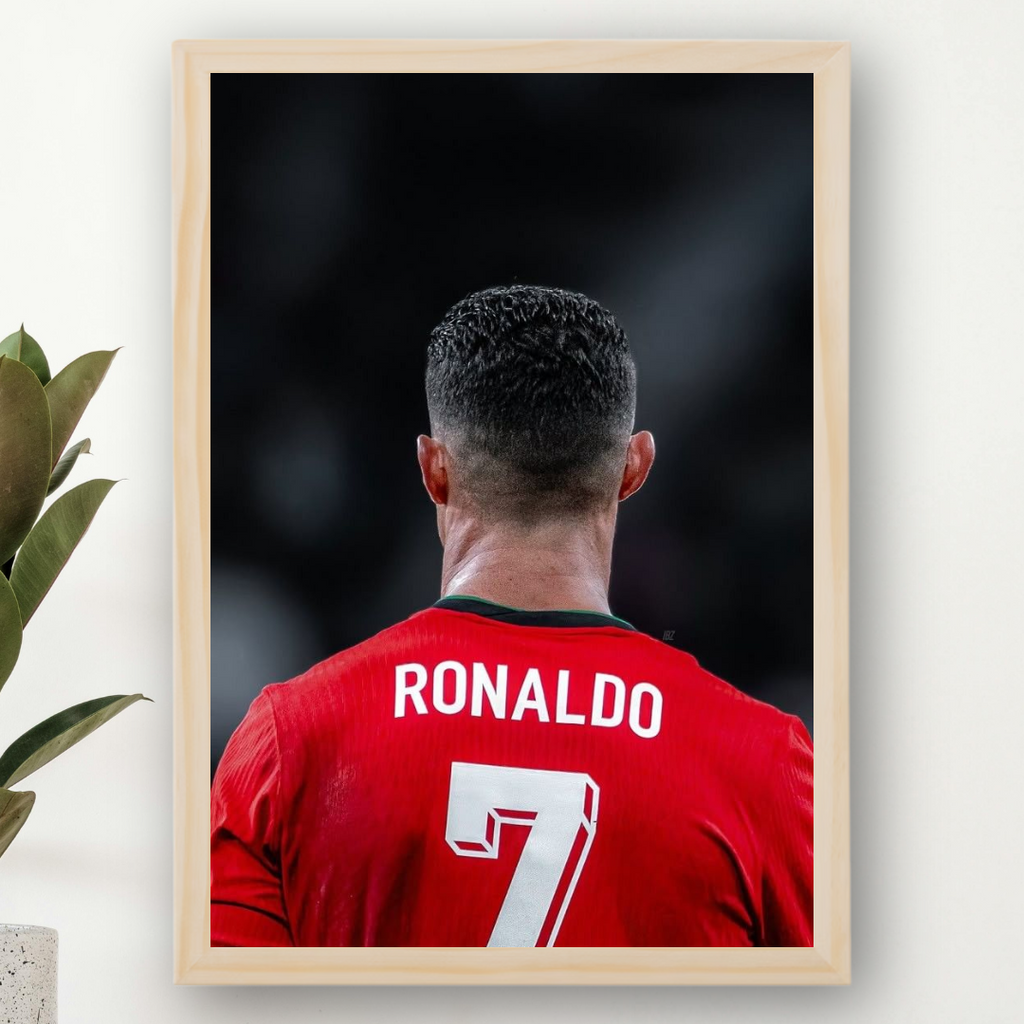 Cristiano Ronaldo Framed Poster – Premium Wall Art