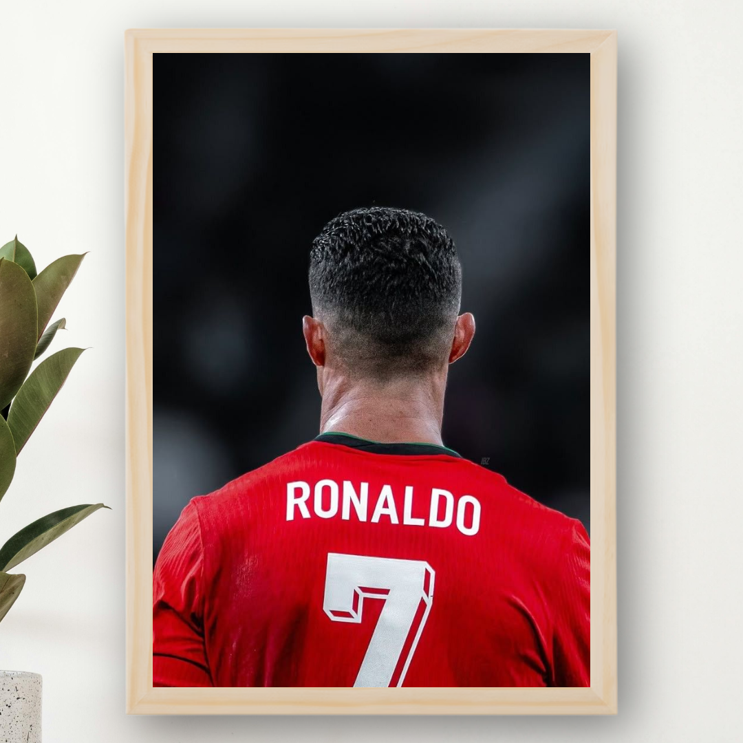 Cristiano Ronaldo Framed Poster – Premium Wall Art