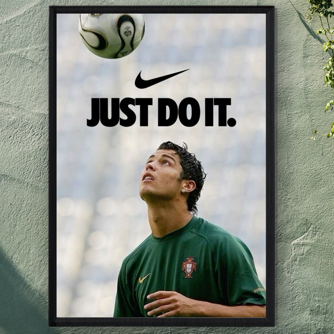 Cristiano Ronaldo Framed Poster – Premium Wall Art