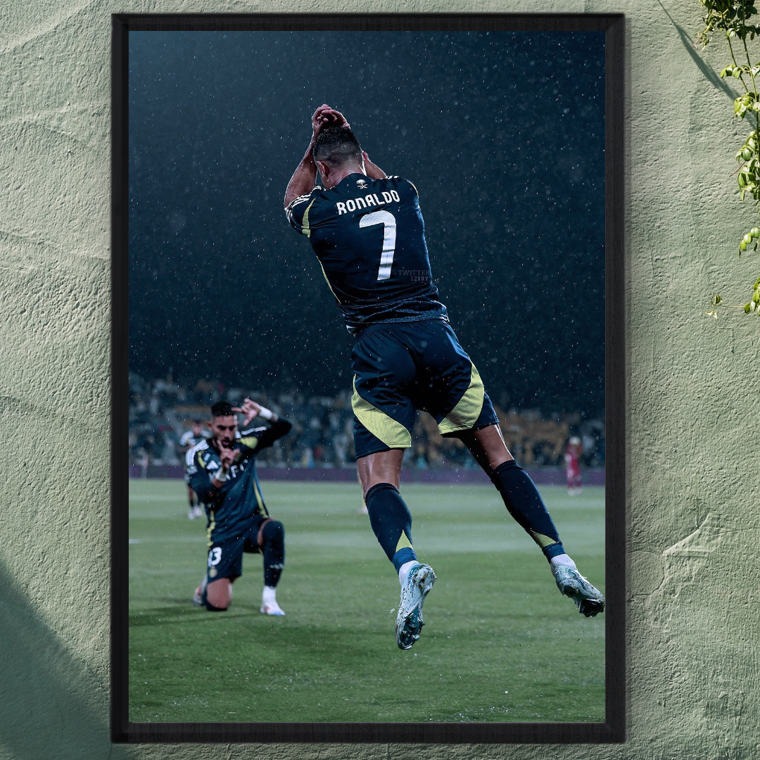 Cristiano Ronaldo Poster – Modern Room Decor