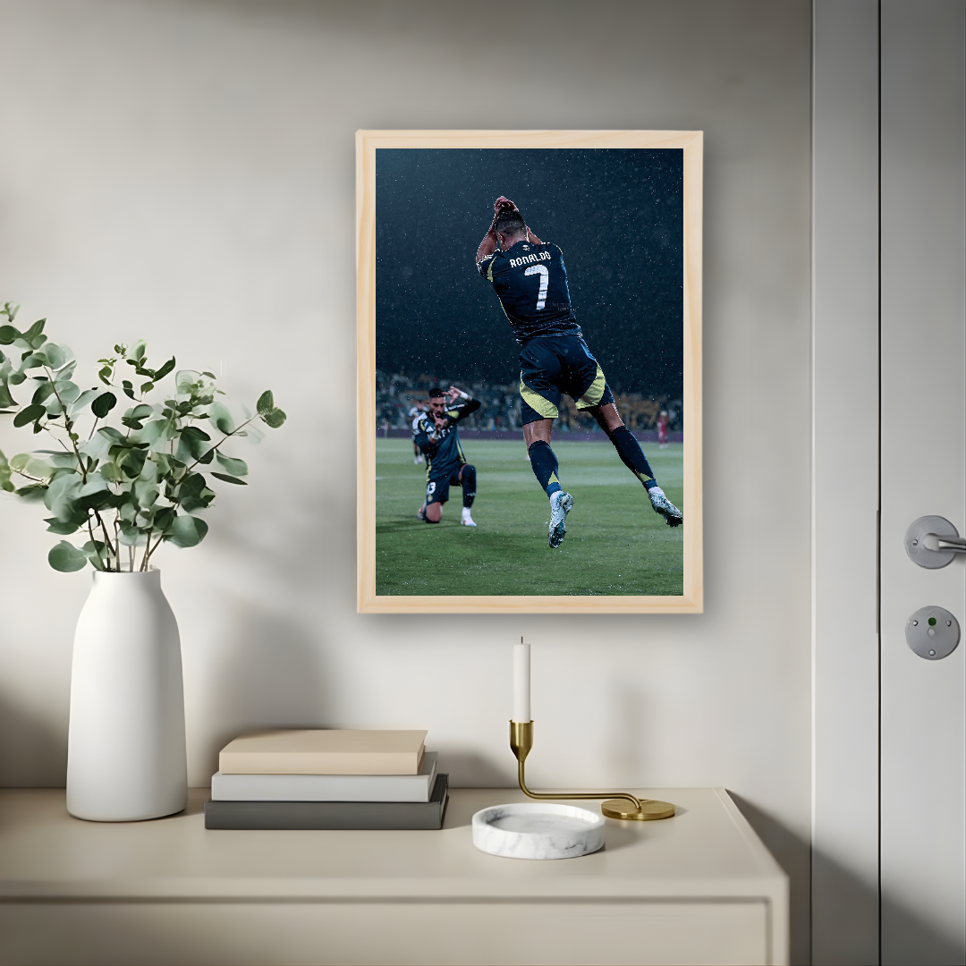 Cristiano Ronaldo Poster – Modern Room Decor