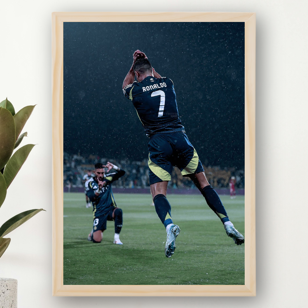Cristiano Ronaldo Poster – Modern Room Decor
