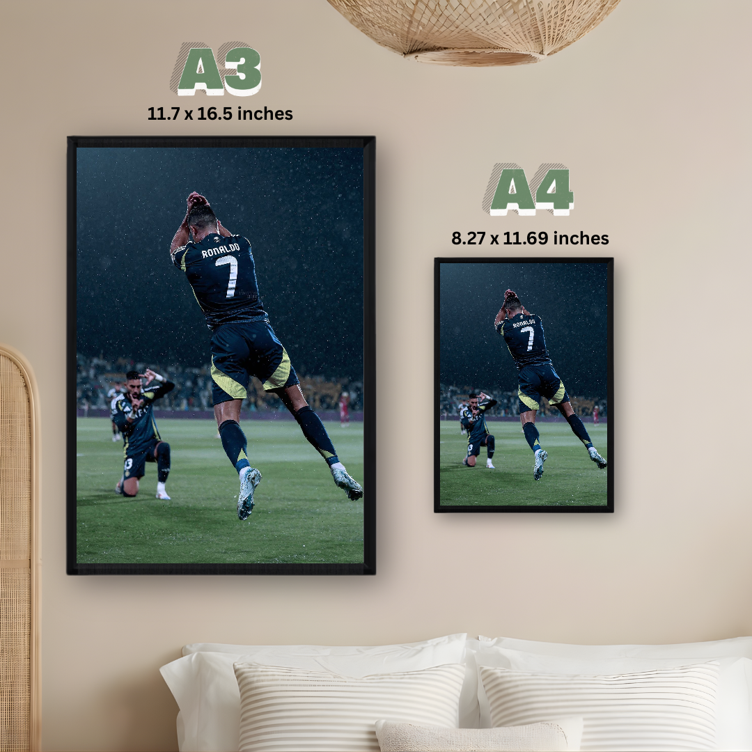 Cristiano Ronaldo Poster – Modern Room Decor