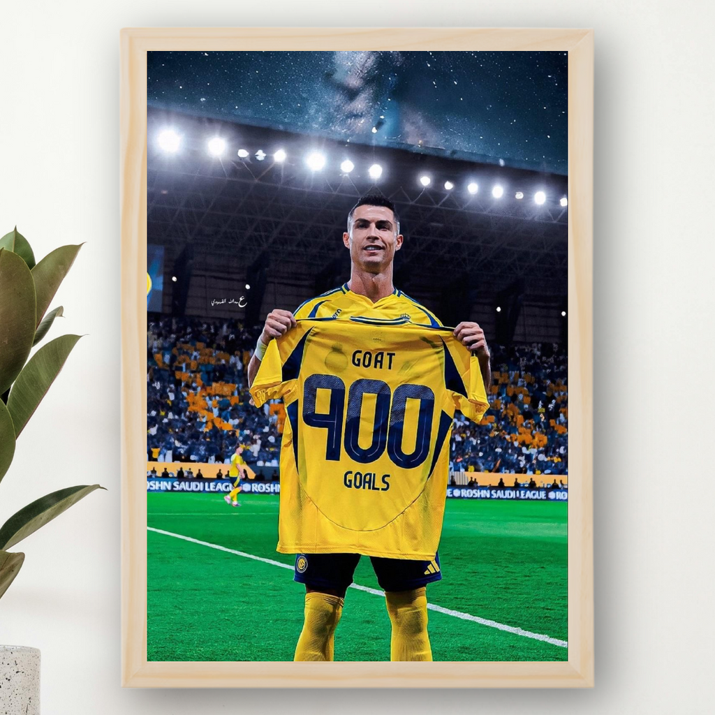 Cristiano Ronaldo Framed Poster – Premium Wall Art