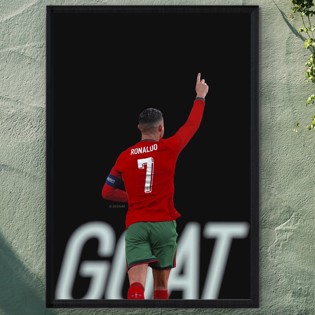 Cristiano Ronaldo Poster – Modern Room Decor