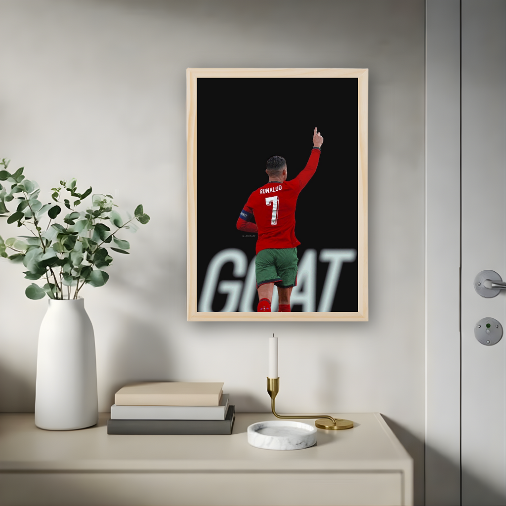Cristiano Ronaldo Poster – Modern Room Decor
