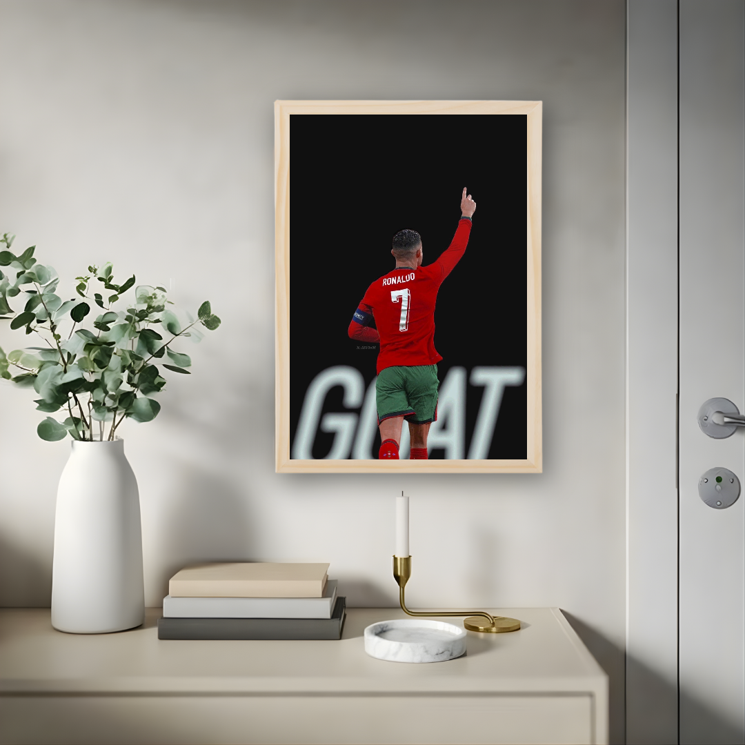 Cristiano Ronaldo Poster – Modern Room Decor