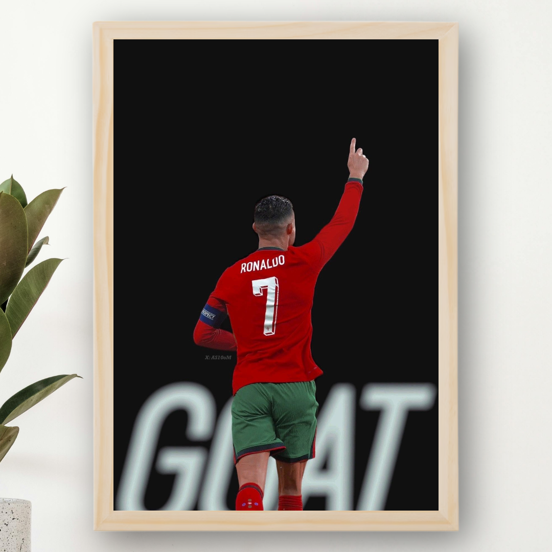 Cristiano Ronaldo Poster – Modern Room Decor