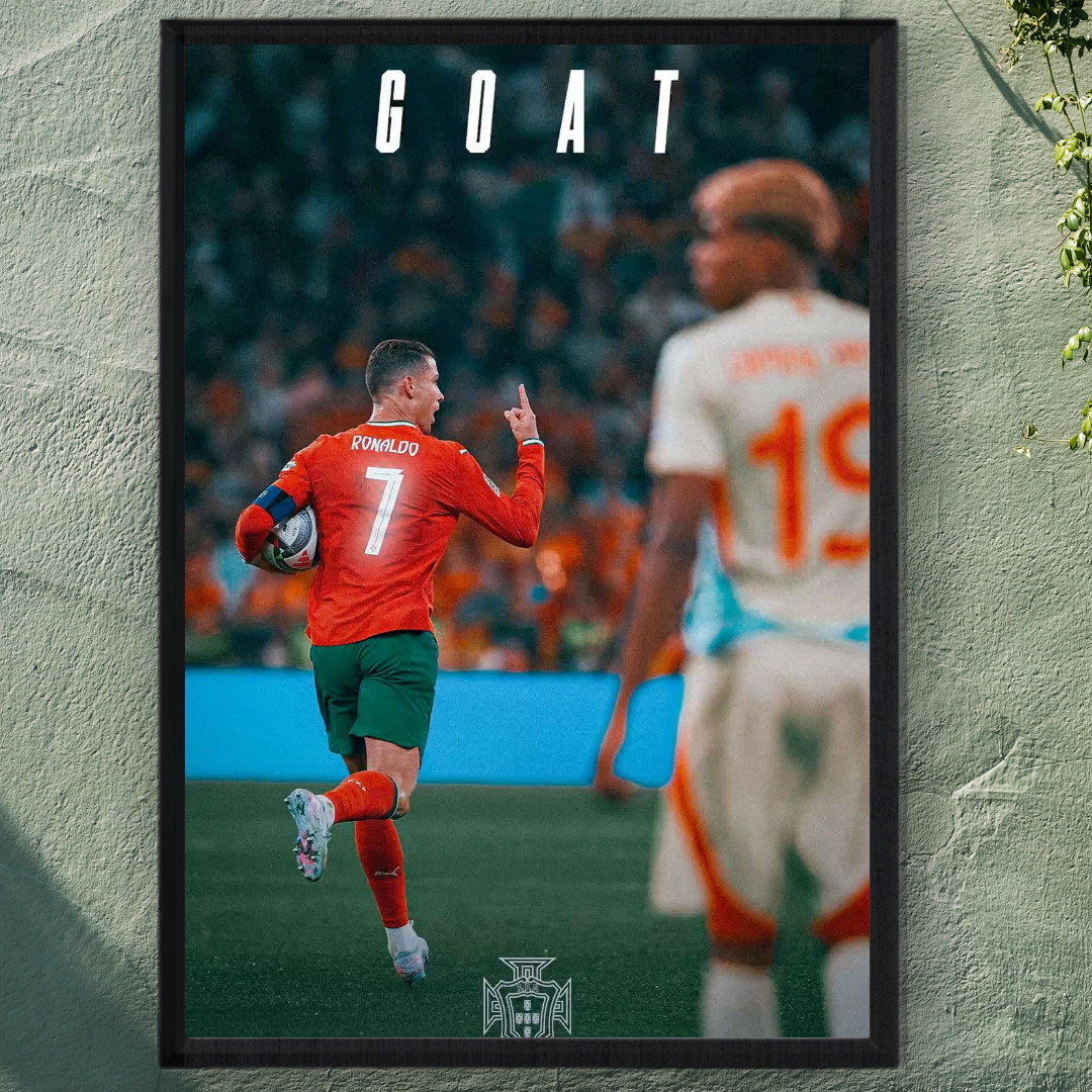 Cristiano Ronaldo Poster – Modern Room Decor
