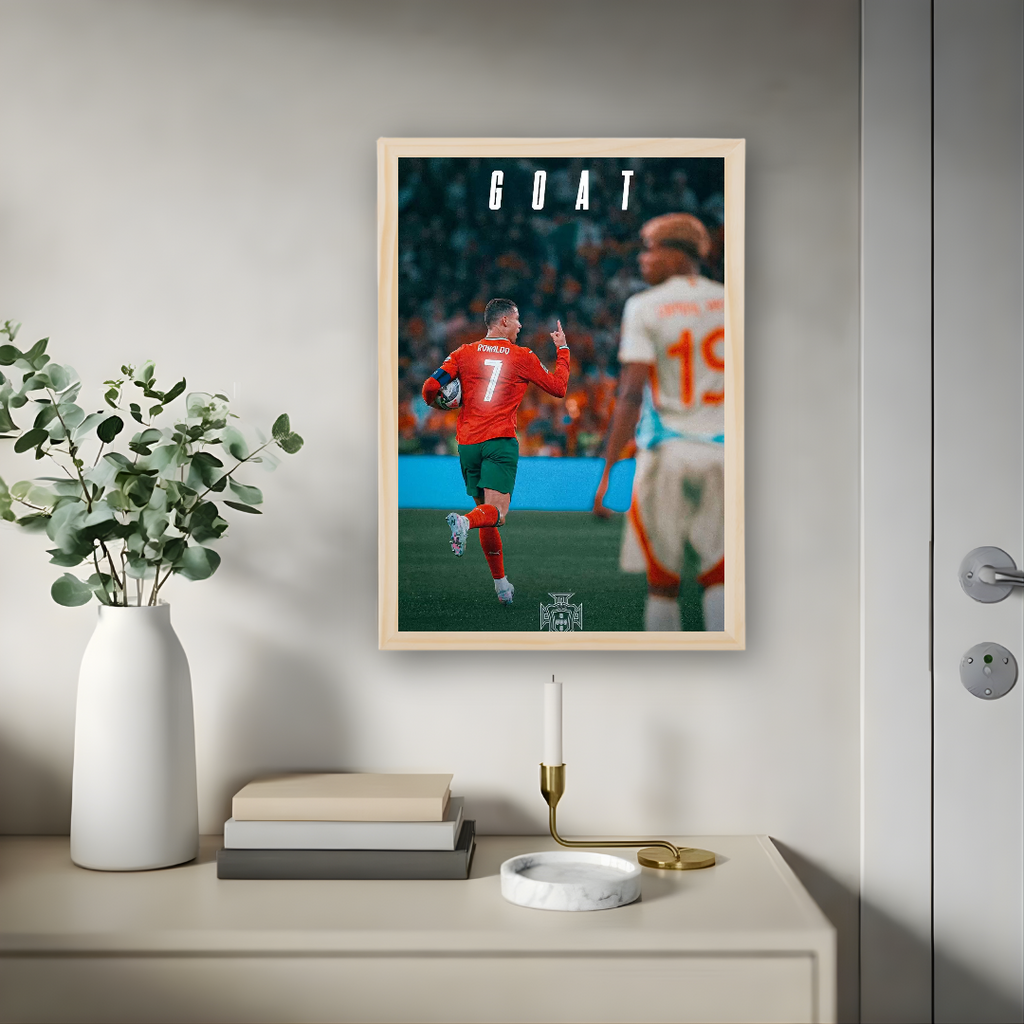 Cristiano Ronaldo Poster – Modern Room Decor