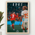 Cristiano Ronaldo Poster – Modern Room Decor