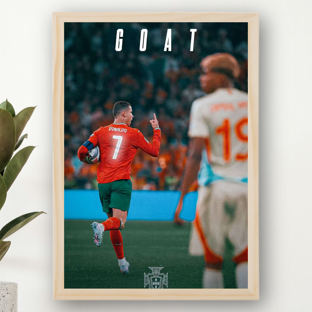 Cristiano Ronaldo Poster – Modern Room Decor