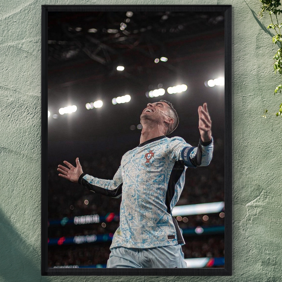 Cristiano Ronaldo Poster – Modern Room Decor