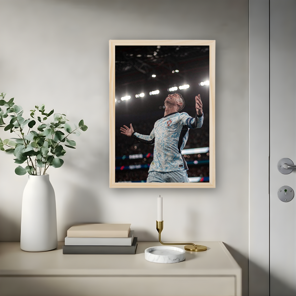 Cristiano Ronaldo Poster – Modern Room Decor