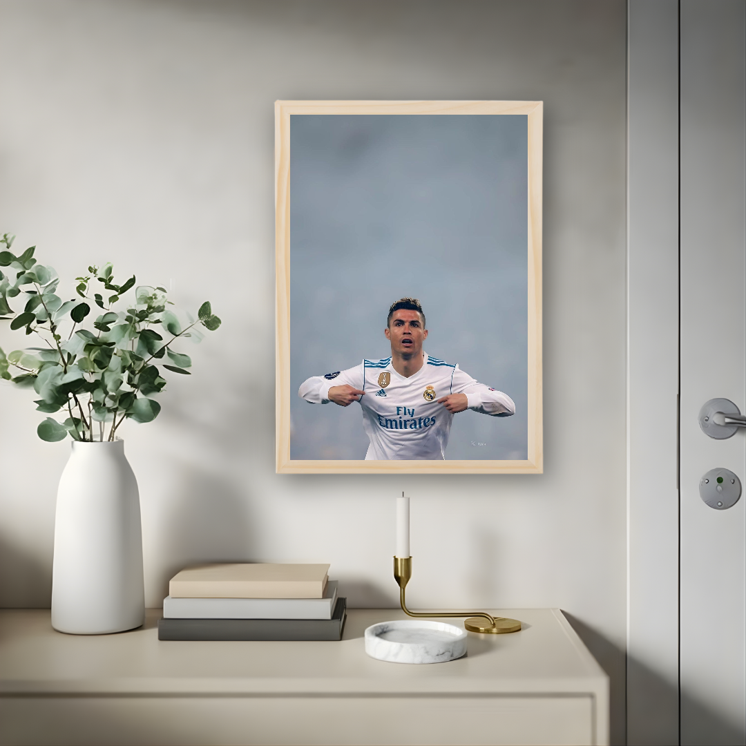 Cristiano Ronaldo Poster – Modern Room Decor