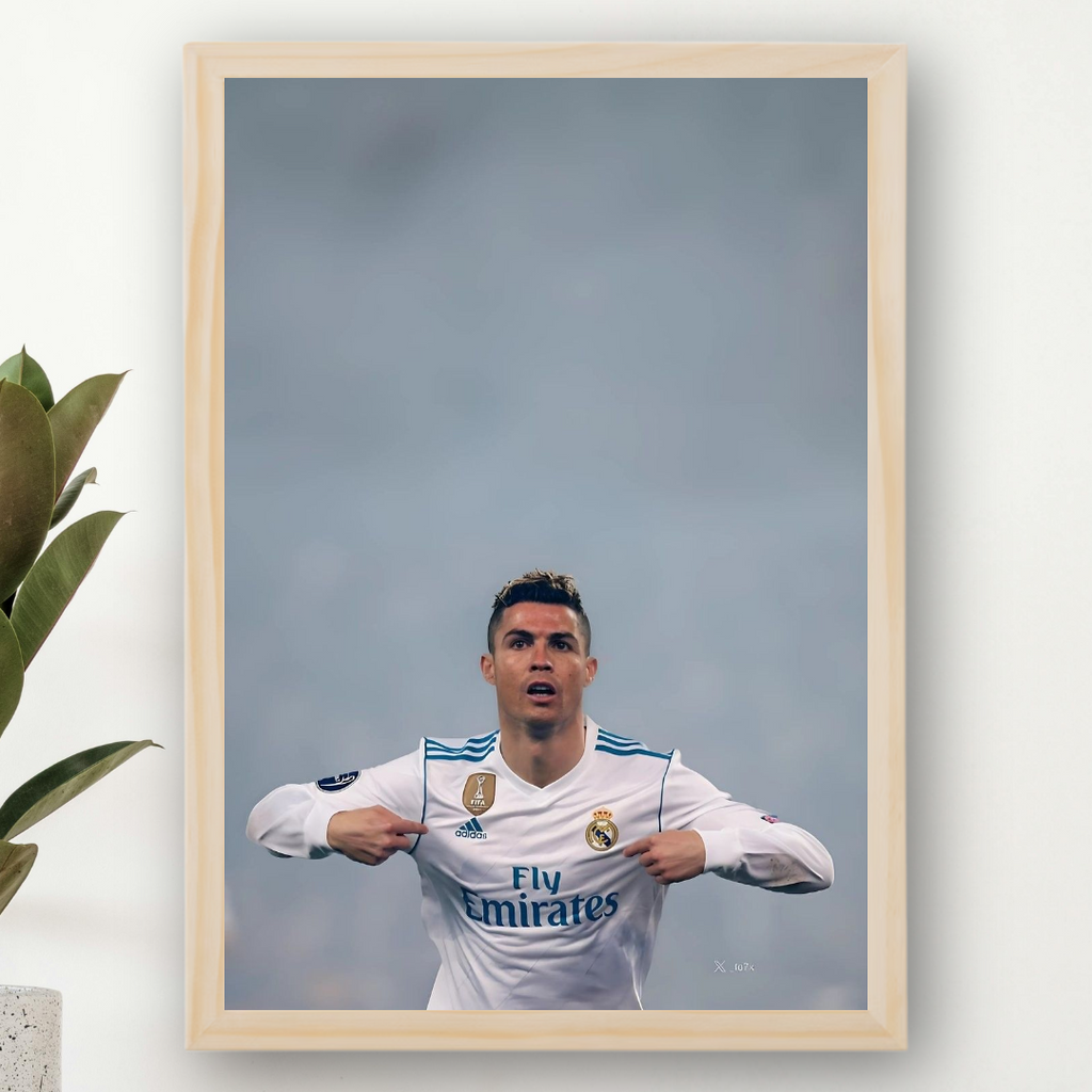 Cristiano Ronaldo Poster – Modern Room Decor