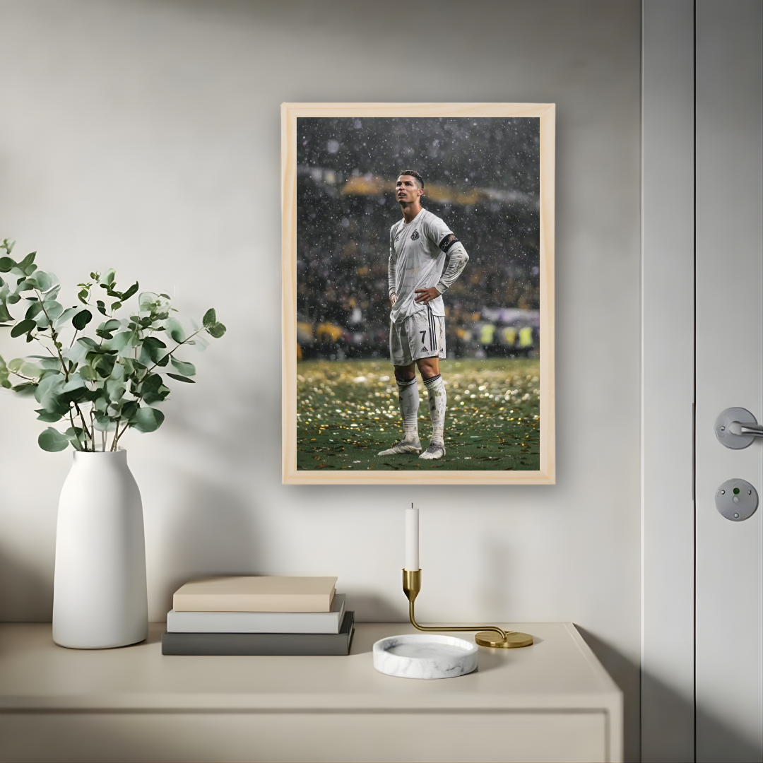 Cristiano Ronaldo Poster – Modern Room Decor