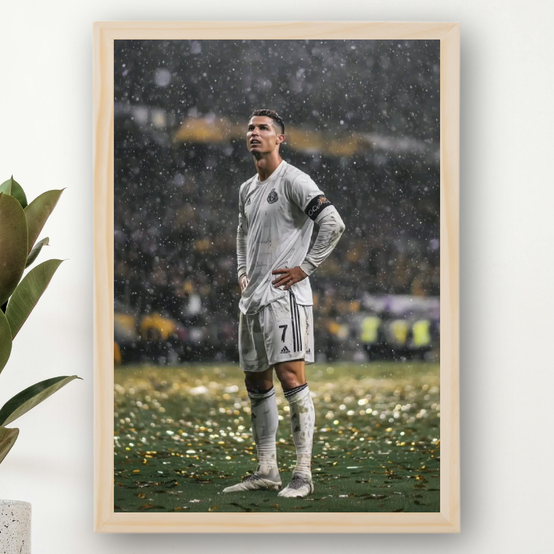 Cristiano Ronaldo Poster – Modern Room Decor