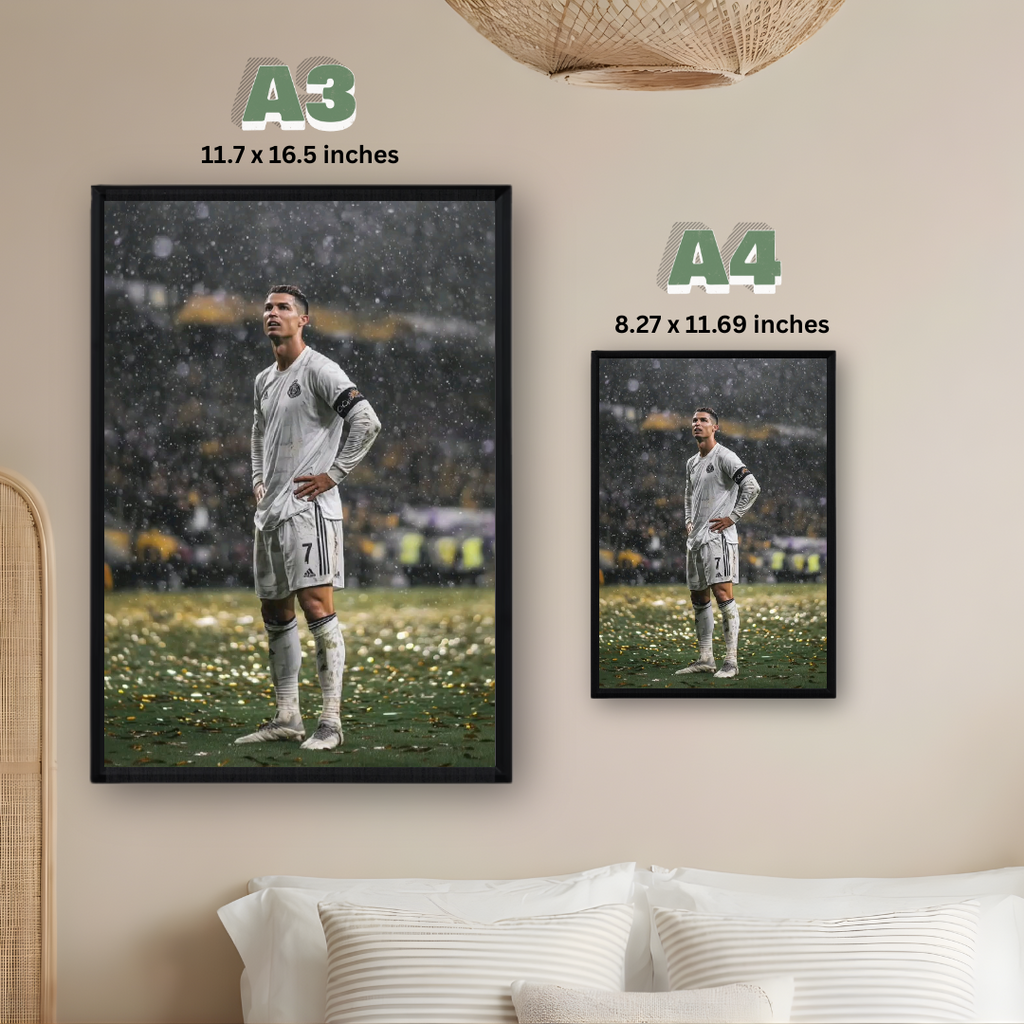 Cristiano Ronaldo Poster – Modern Room Decor