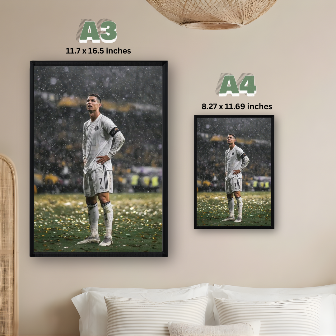 Cristiano Ronaldo Poster – Modern Room Decor