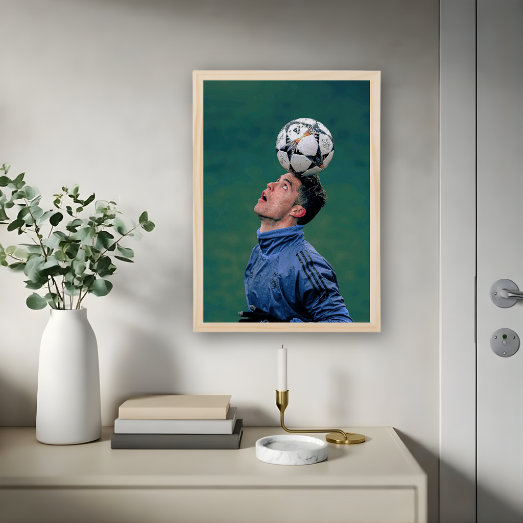 Cristiano Ronaldo Framed Print – Aesthetic Wall Decor
