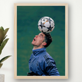 Cristiano Ronaldo Framed Print – Aesthetic Wall Decor