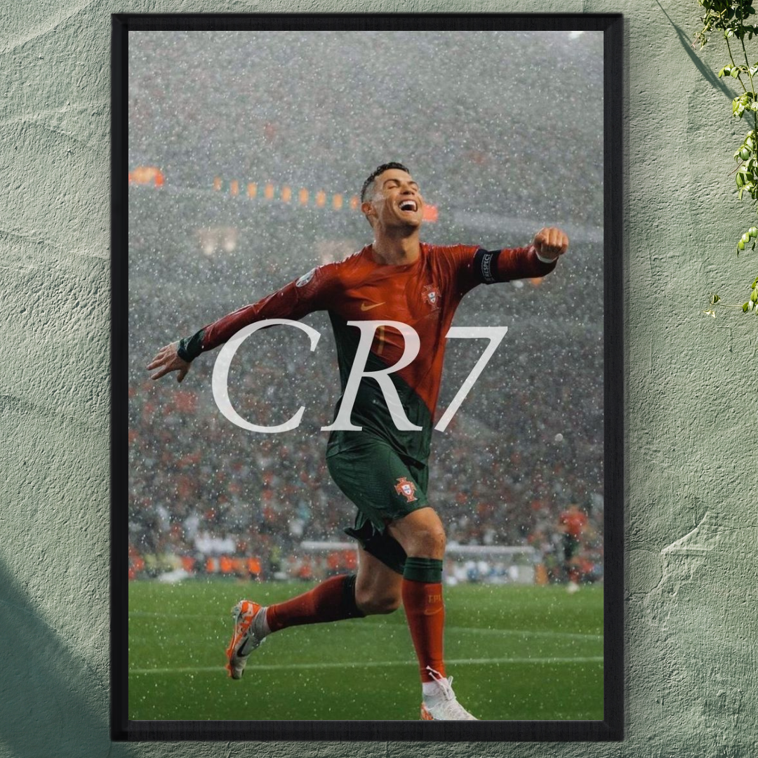 Cristiano Ronaldo Poster – Modern Room Decor