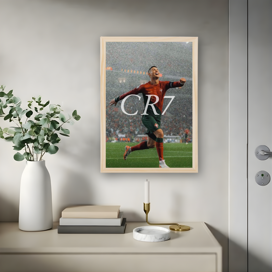 Cristiano Ronaldo Poster – Modern Room Decor