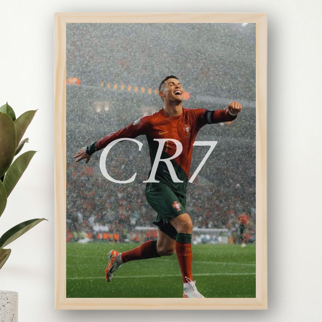 Cristiano Ronaldo Poster – Modern Room Decor