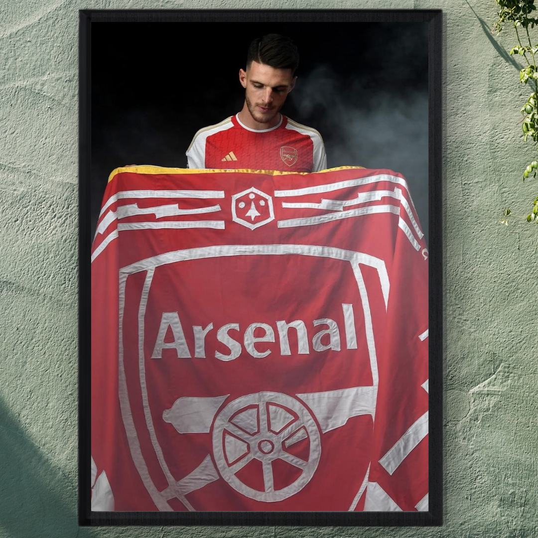 Declan Rice Framed Poster – Premium Wall Art