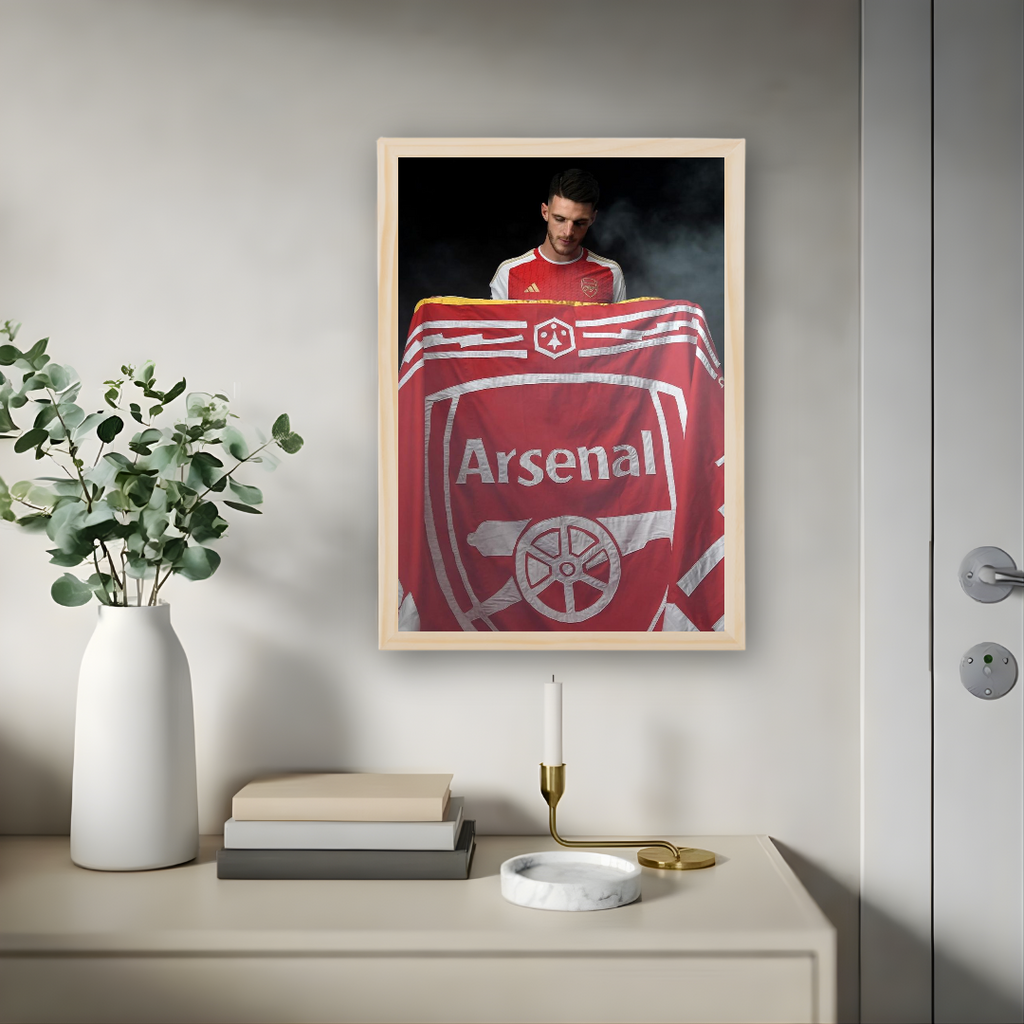 Declan Rice Framed Poster – Premium Wall Art