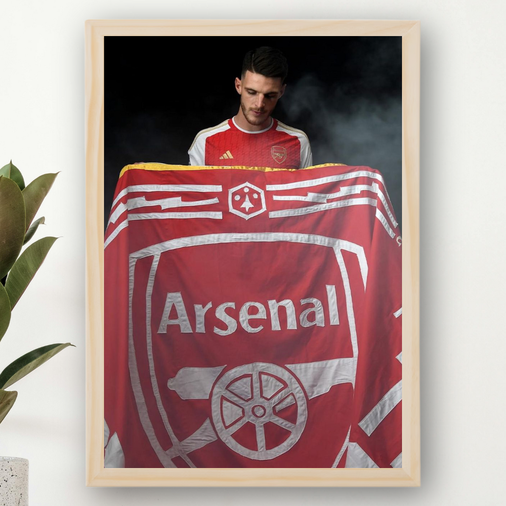 Declan Rice Framed Poster – Premium Wall Art