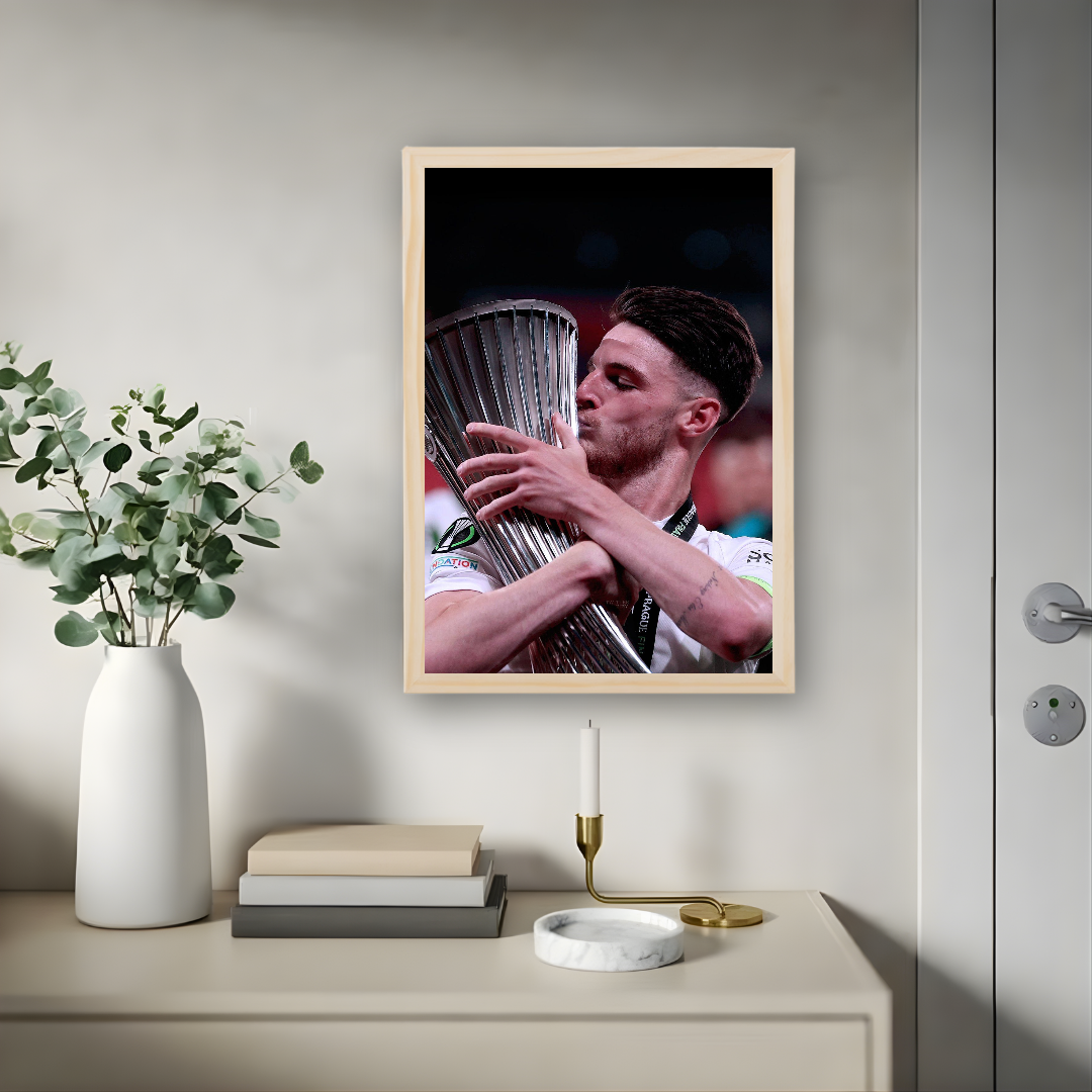 Declan Rice Framed Print – Aesthetic Wall Decor