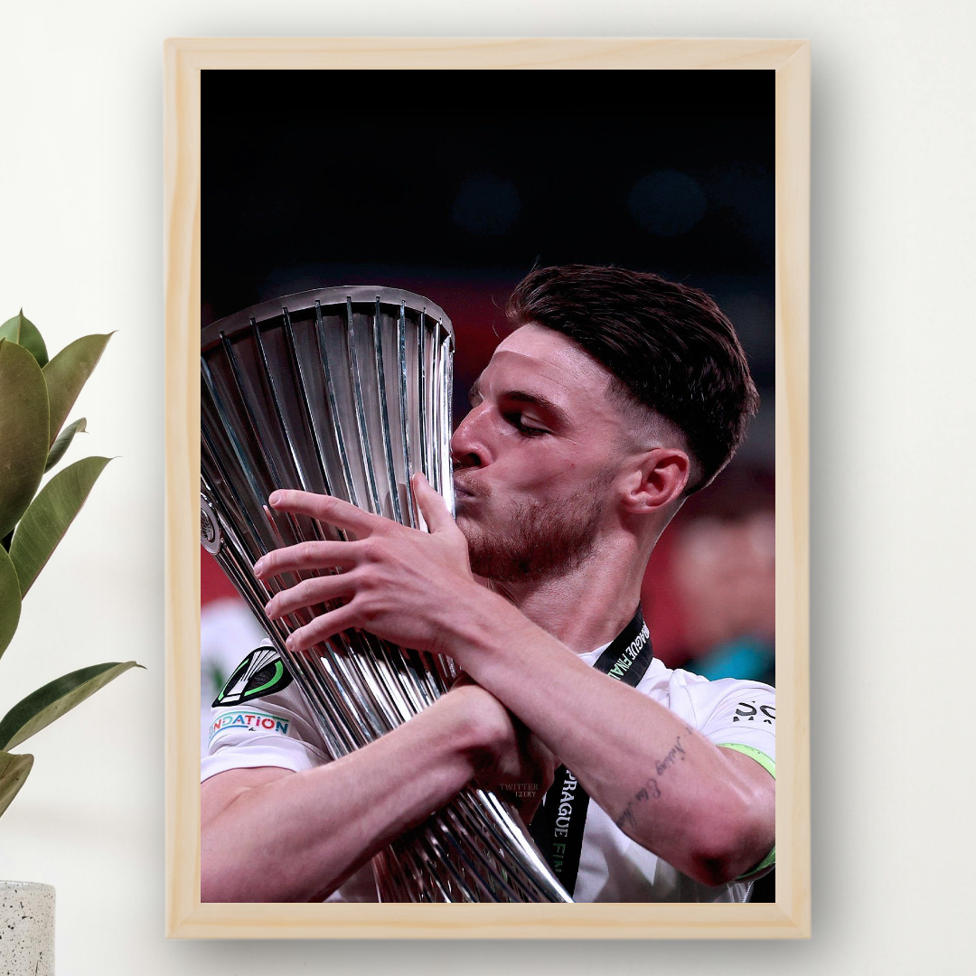 Declan Rice Framed Print – Aesthetic Wall Decor