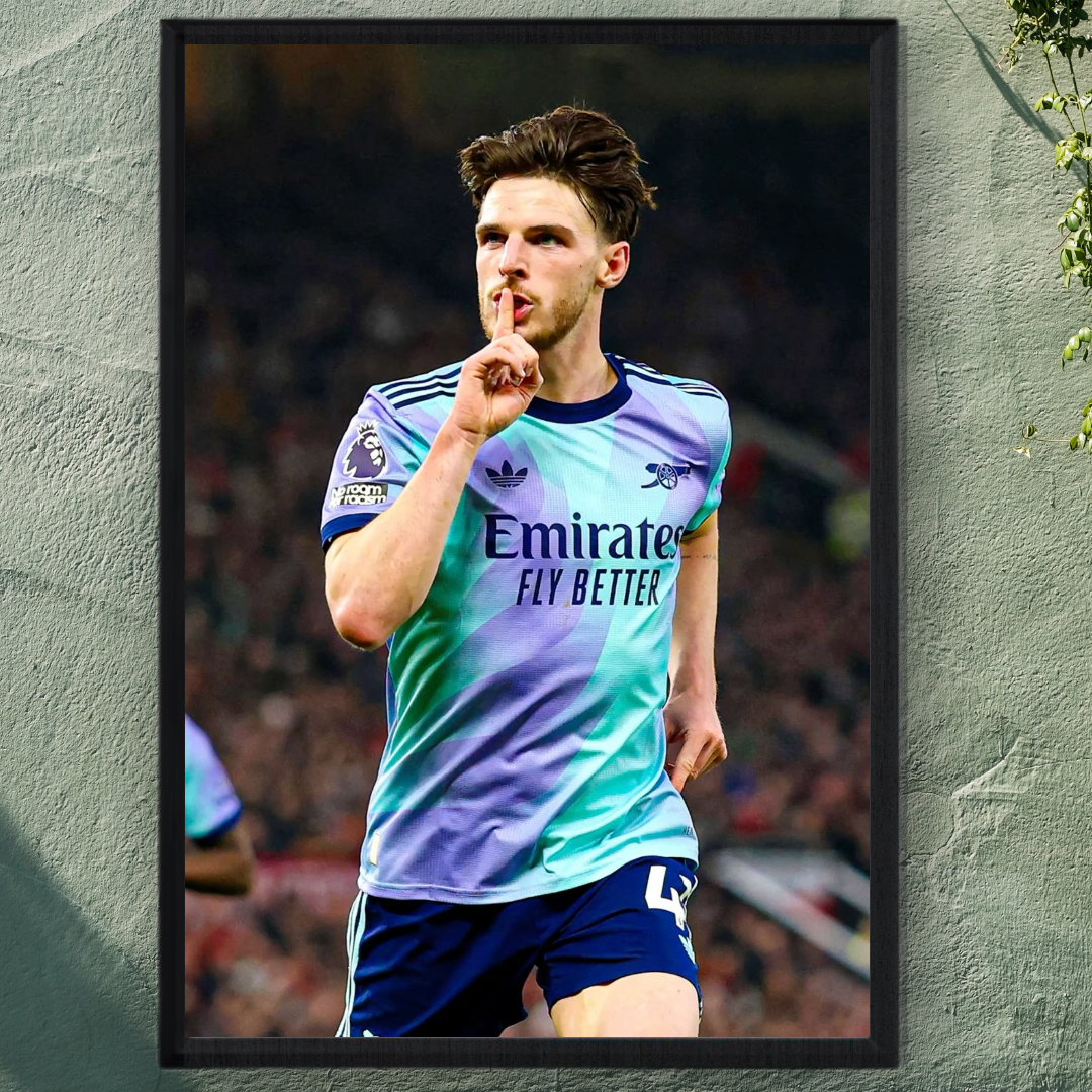 Declan Rice Framed Poster – Premium Wall Art