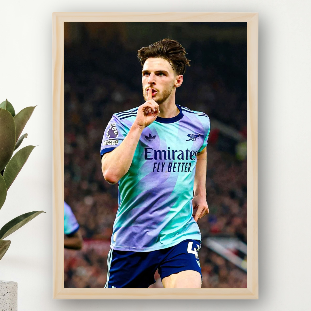 Declan Rice Framed Poster – Premium Wall Art